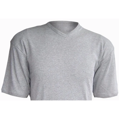 100％棉花男士V领T恤160克